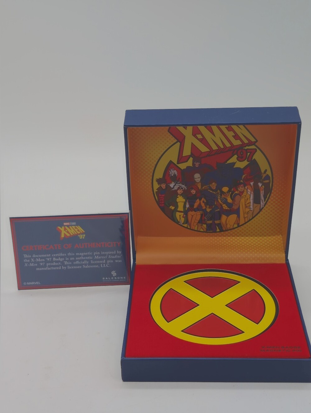 X-Men '97 Collector 4 In Enamel Magnetic Pin Salesone Exclusive With COA